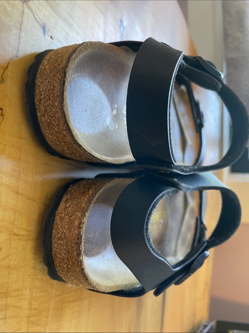 Birkenstock Rio Black Sandals with Adjustable Buckles - Picture 5 of 6